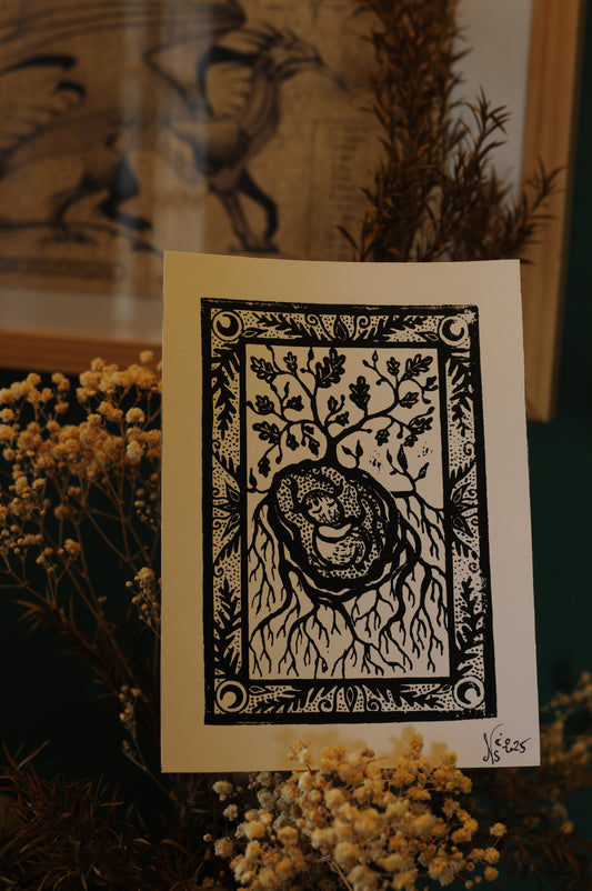 Impression sur papier Naissance des Sylvepouces